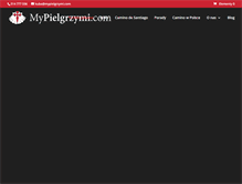 Tablet Screenshot of mypielgrzymi.com